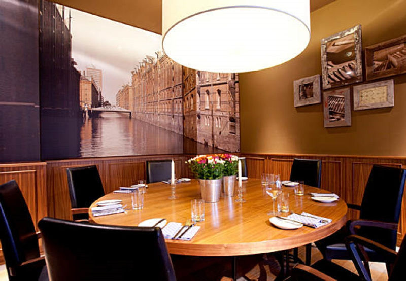 Hamburg Marriott Hotel Restaurant bilde